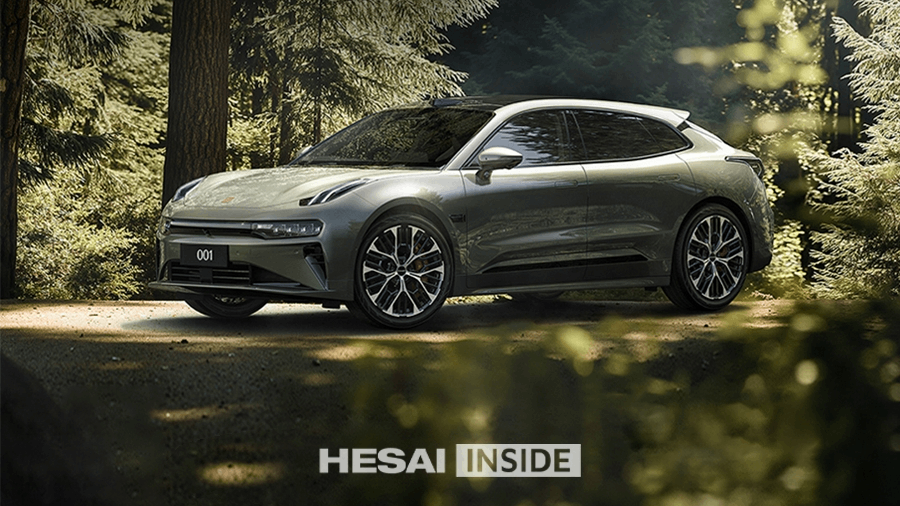 标配禾赛激光雷达！豪华猎装轿跑焕新极氪001正式上市