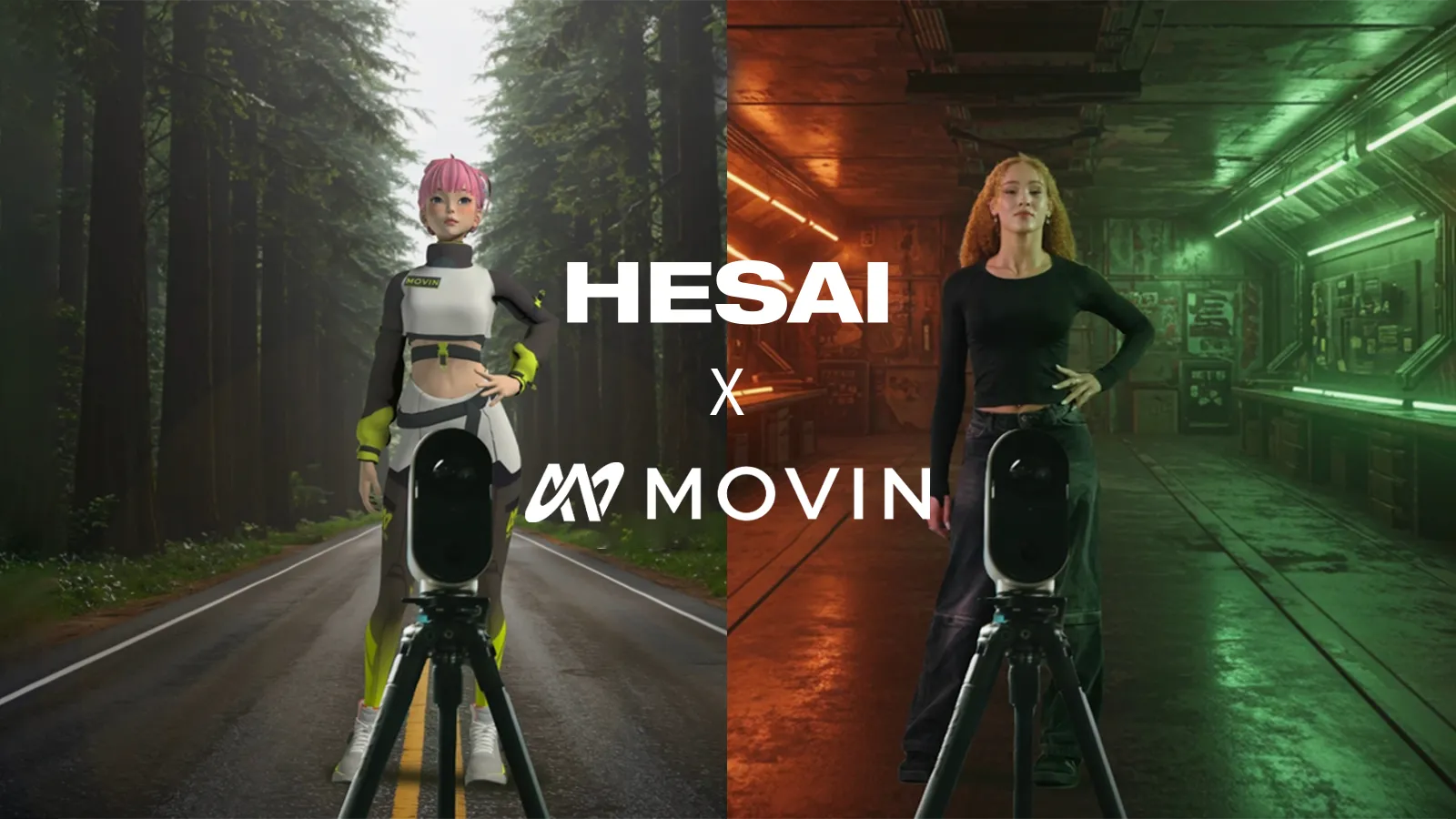 CES 2026 | 禾赛携手MOVIN，以激光雷达Motion-AI重塑3D动作捕捉