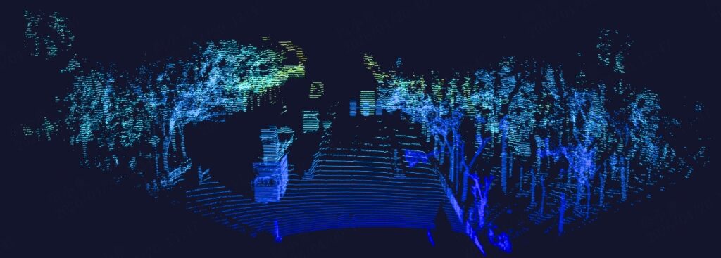 HESAI color lidar
