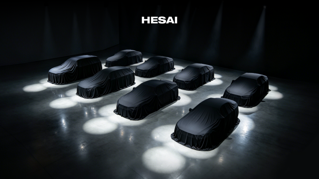 Hesai Secures Design Win from Another Top European OEM, Adding 1 Million-Unit Order